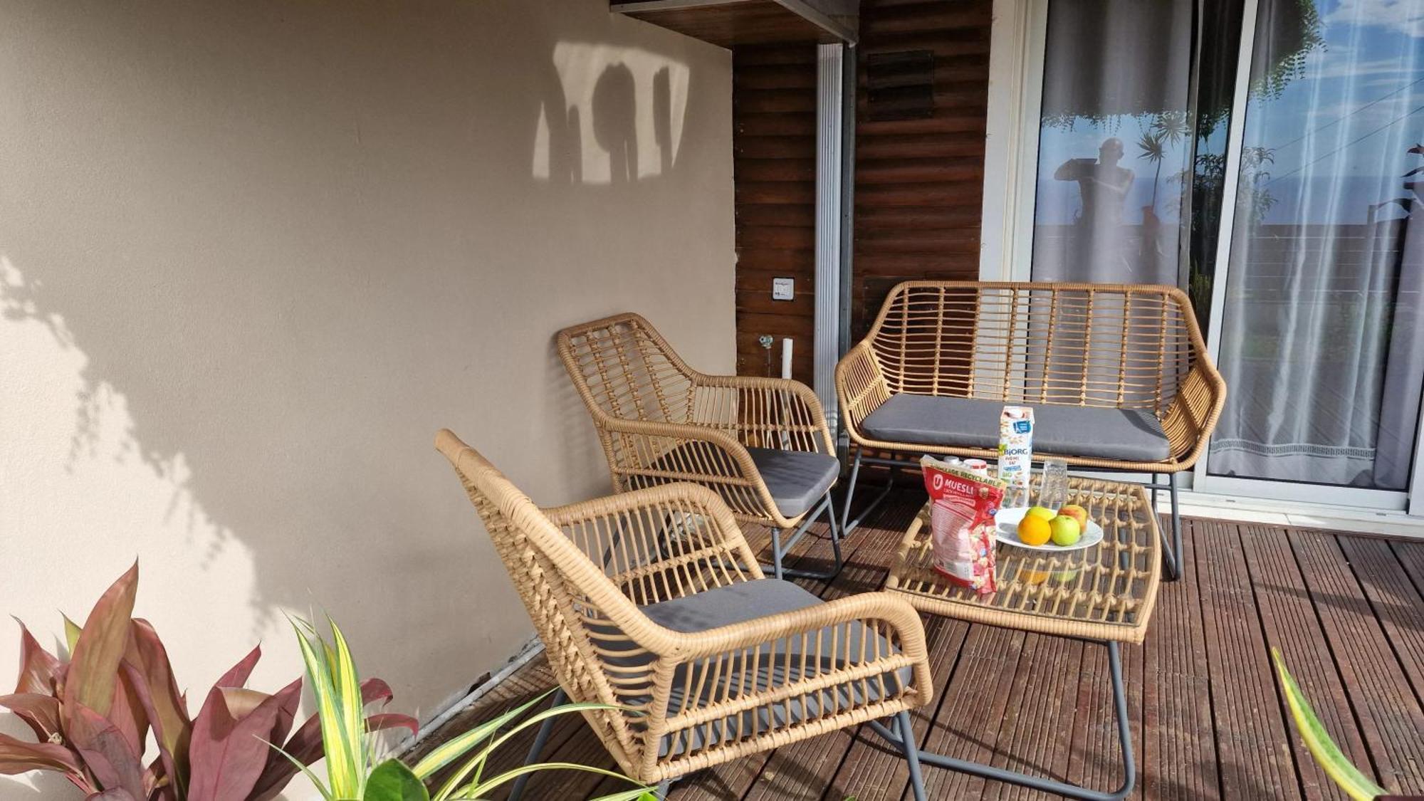 Appartement Avec Vue Sur Mer A Saint Paul 50 M² Terrasse Exterior foto
